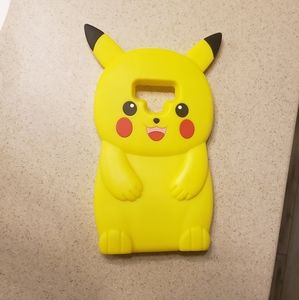 Pikachu silicone phone case Android note 9